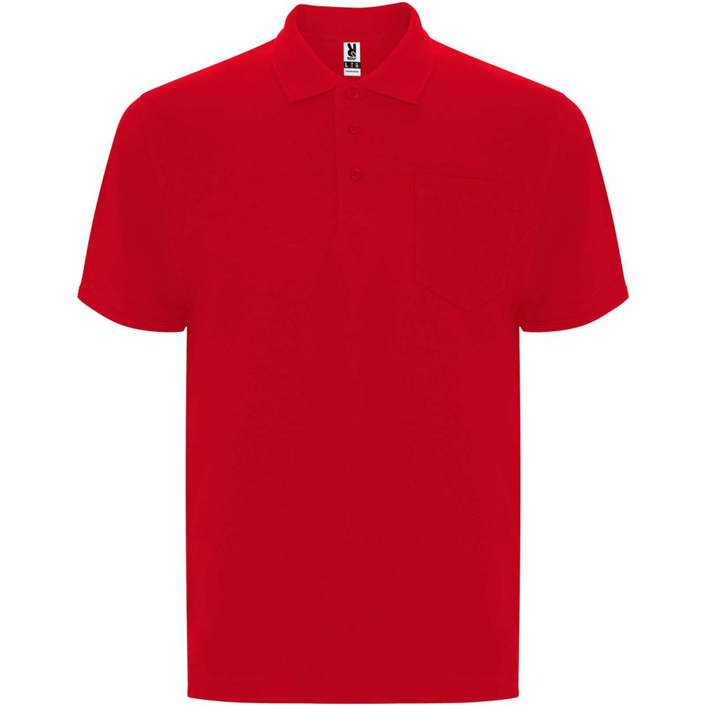 Centauro Premium unisex polo met korte mouwen - Rood