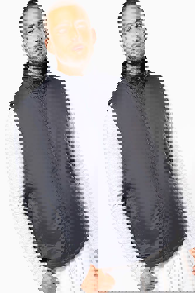 K679 - Met fleece gevoerde bodywarmer unisex