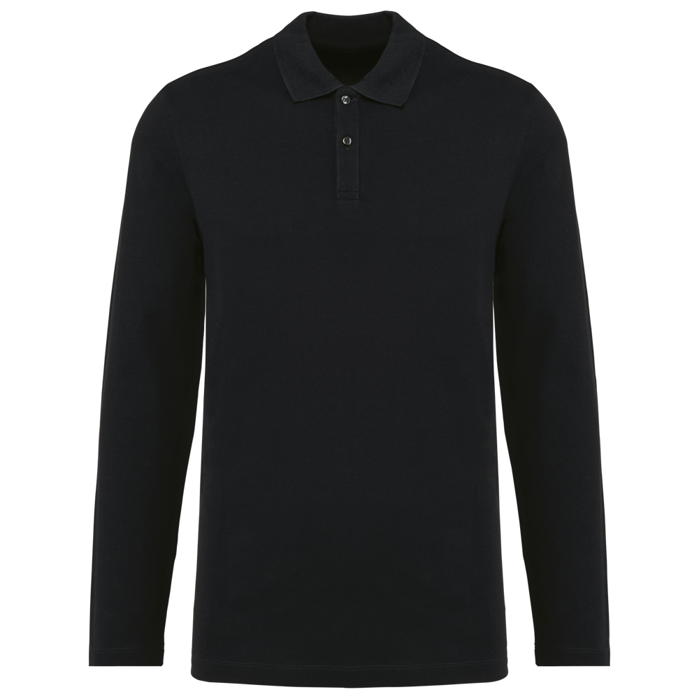 PK202 - Supima® herenpolo lange mouwen