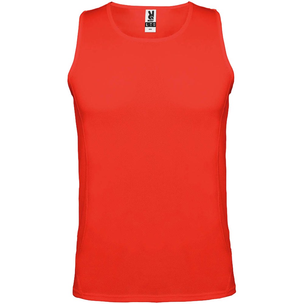 Andre 140 g/m² sporthemd voor kinderen - Rood
