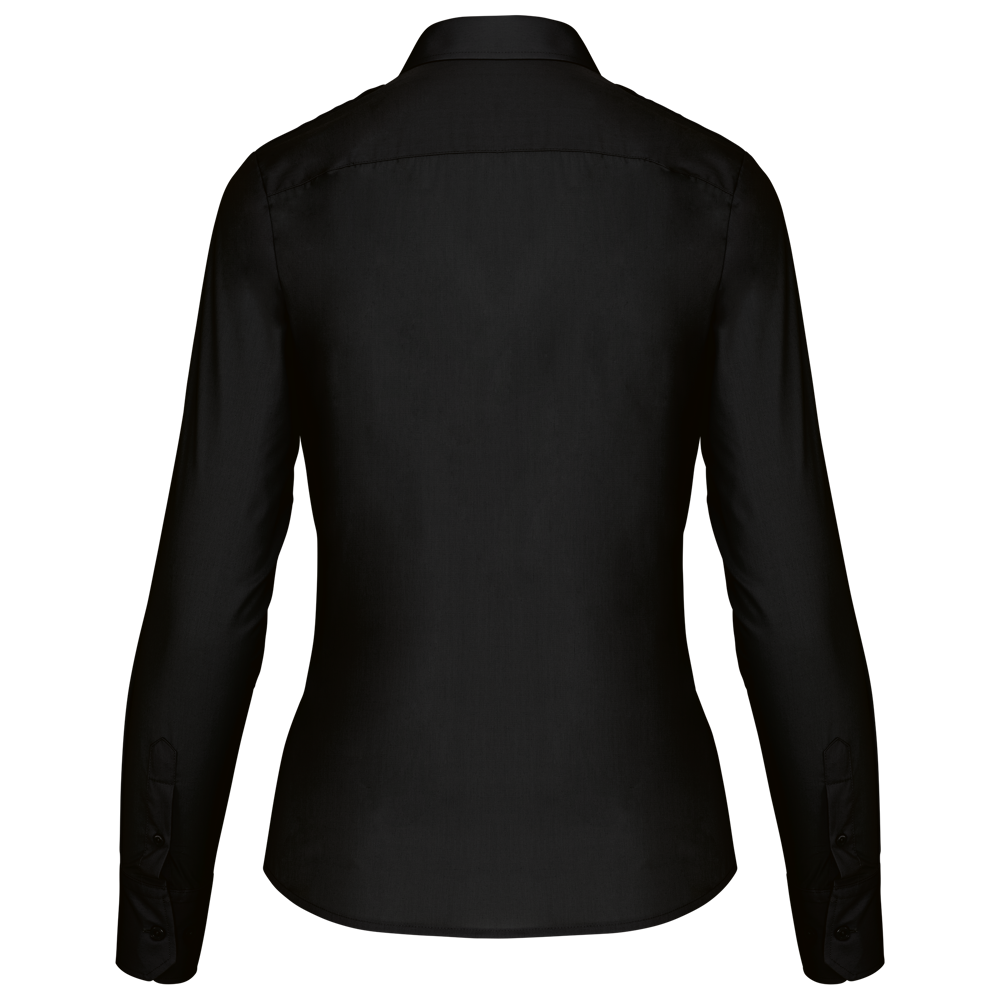 K506 - Damespilootoverhemd lange mouwen