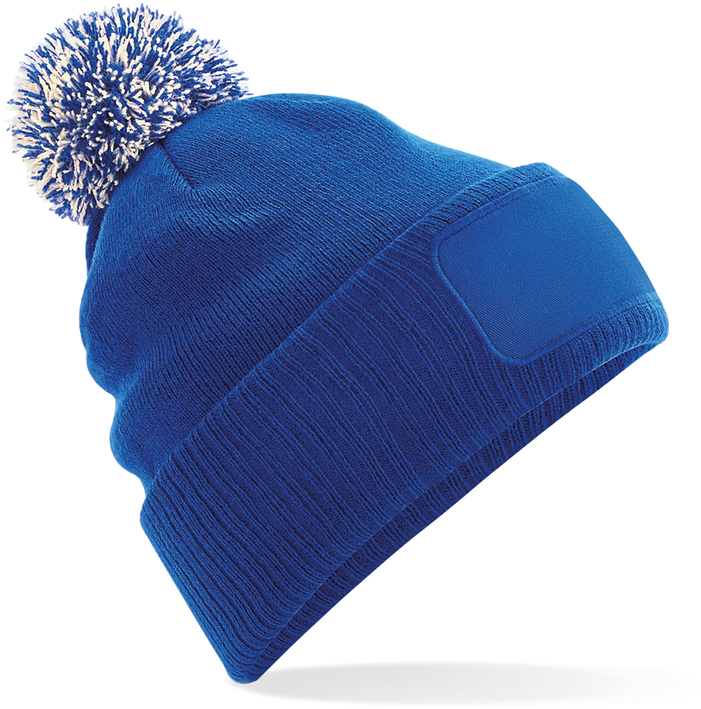 B443 - Snowstar® patch beanie