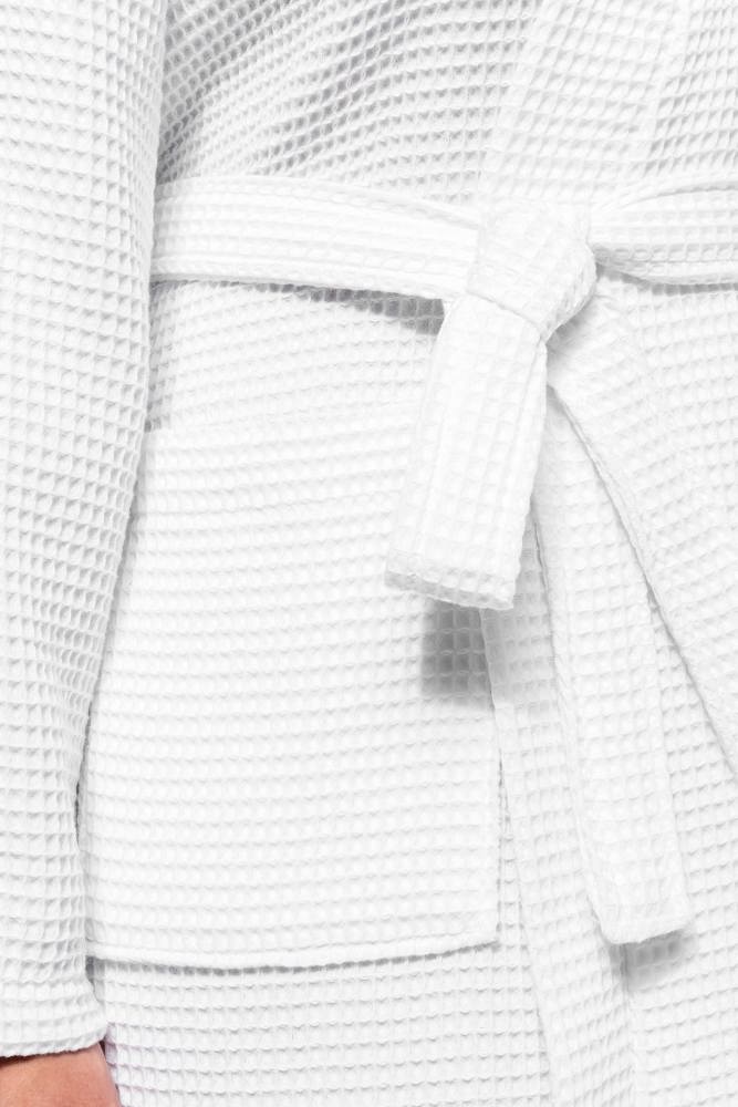 K122 - Kimono Badjas Honinggraatstructuur