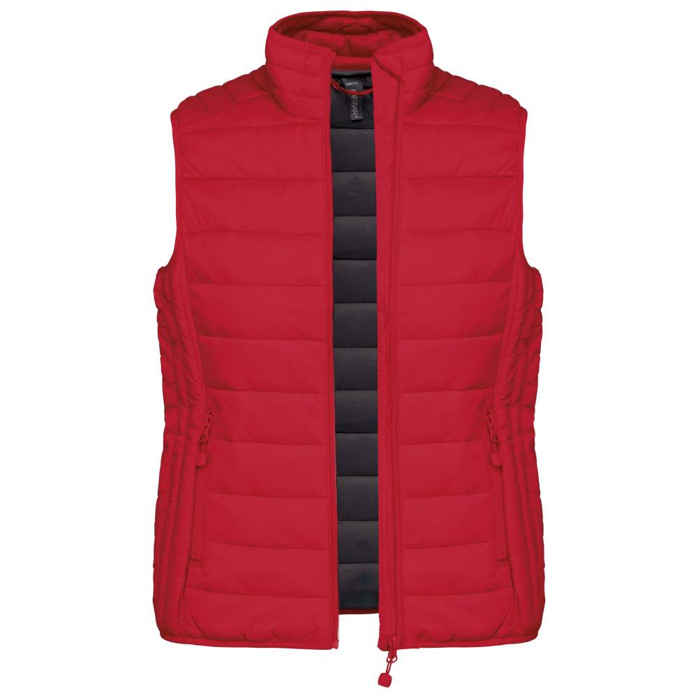 K6114 - Ladies' lightweight sleeveless down jacket
