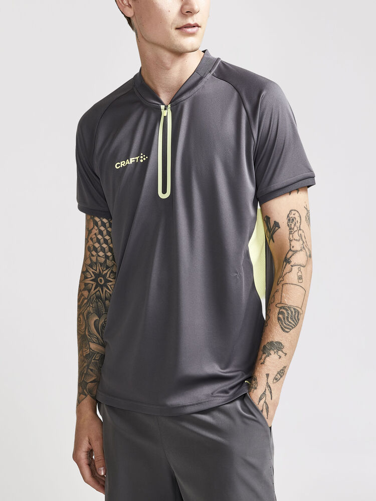 Craft - PRO Control Impact Polo M Granite-Giallo M
