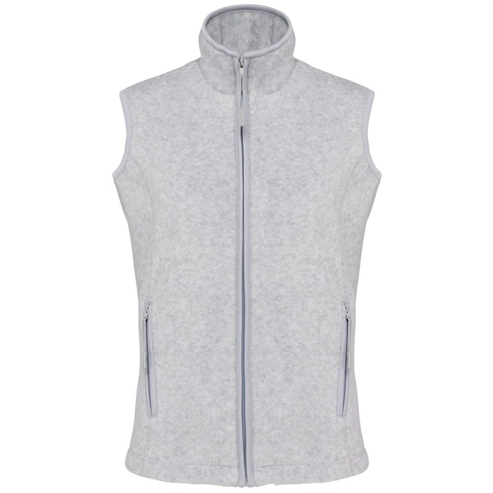 - Bodywarmer van microfleece dames