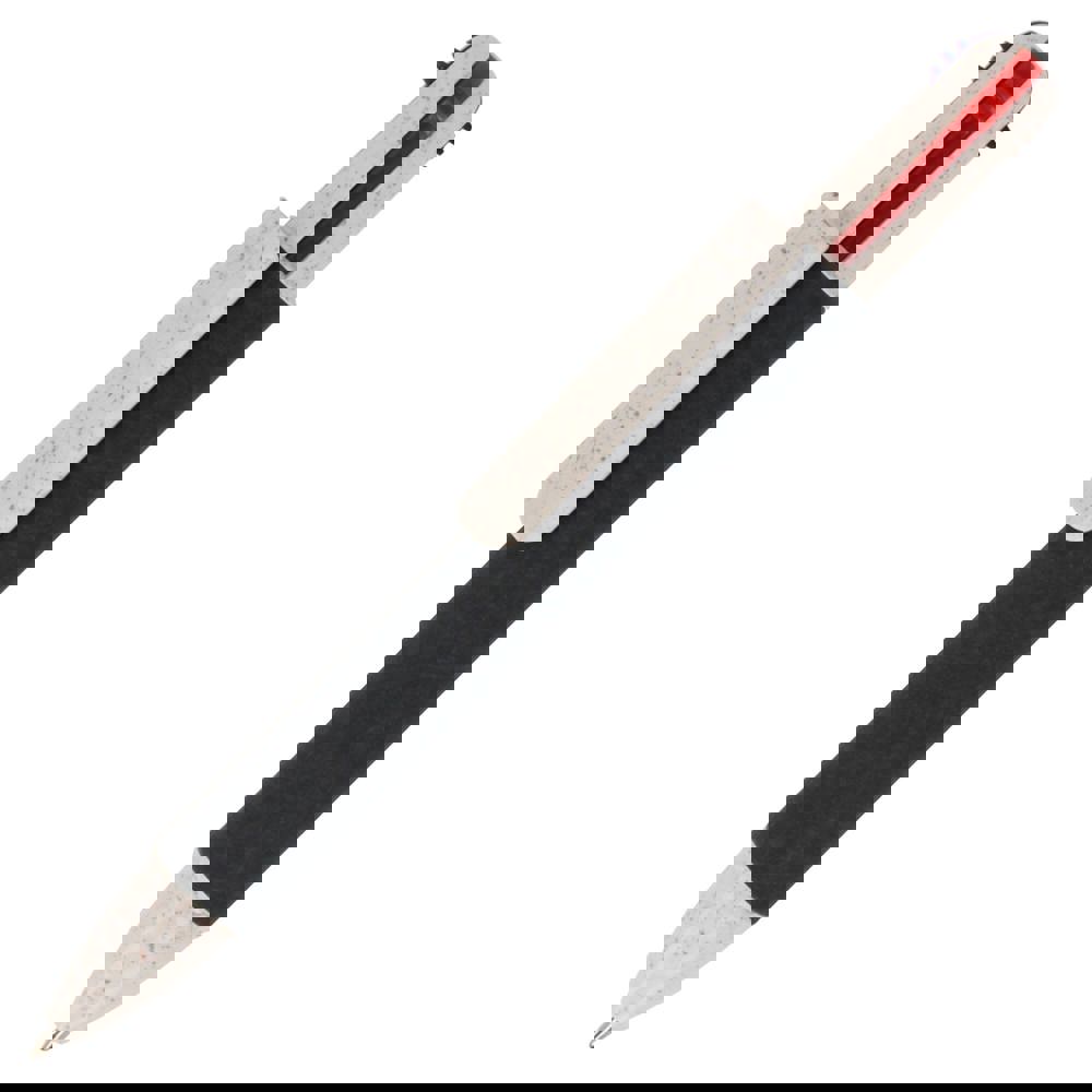 4-kleuren balpenpapier - Zwart