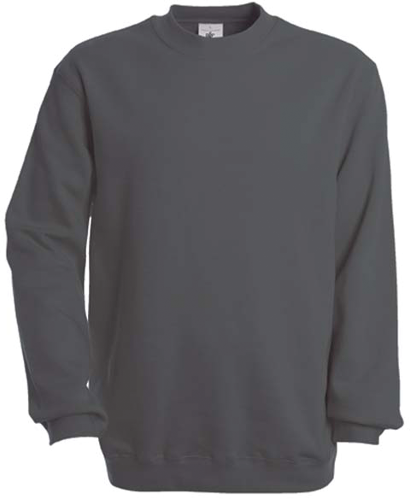 CGSET - Sweater ronde hals Set In - Steel Grey