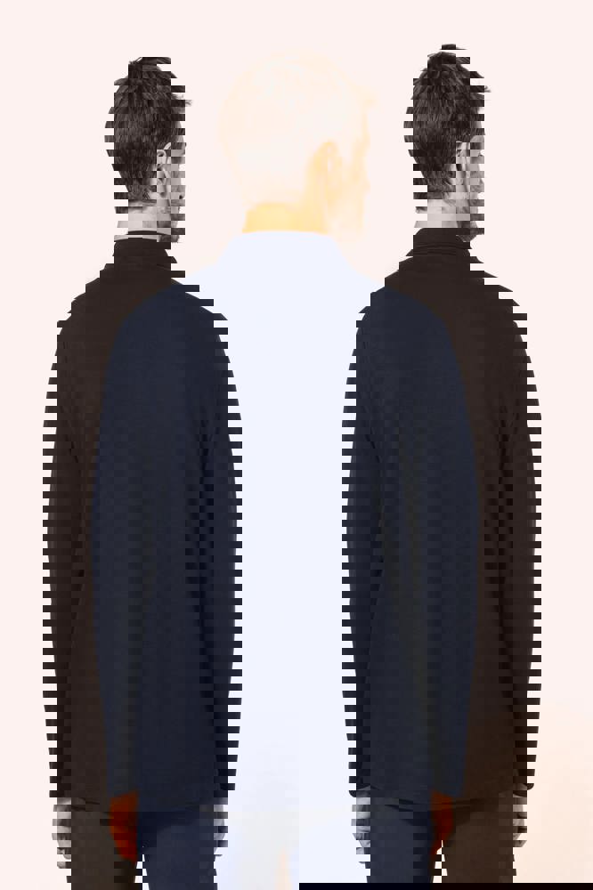 PK202 - Supima® herenpolo lange mouwen