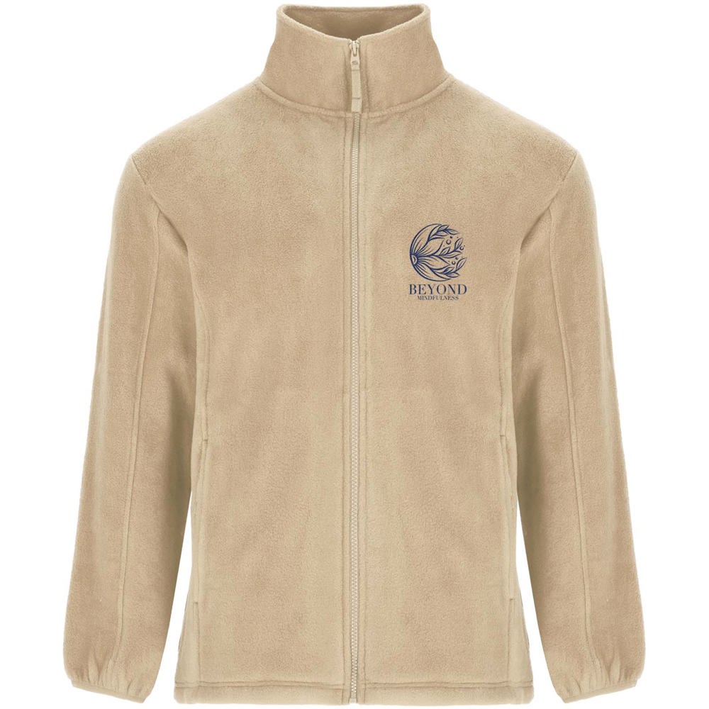 Artic fleece herenjack met volledige rits