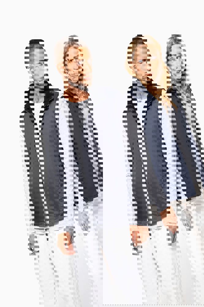 K679 - Met fleece gevoerde bodywarmer unisex