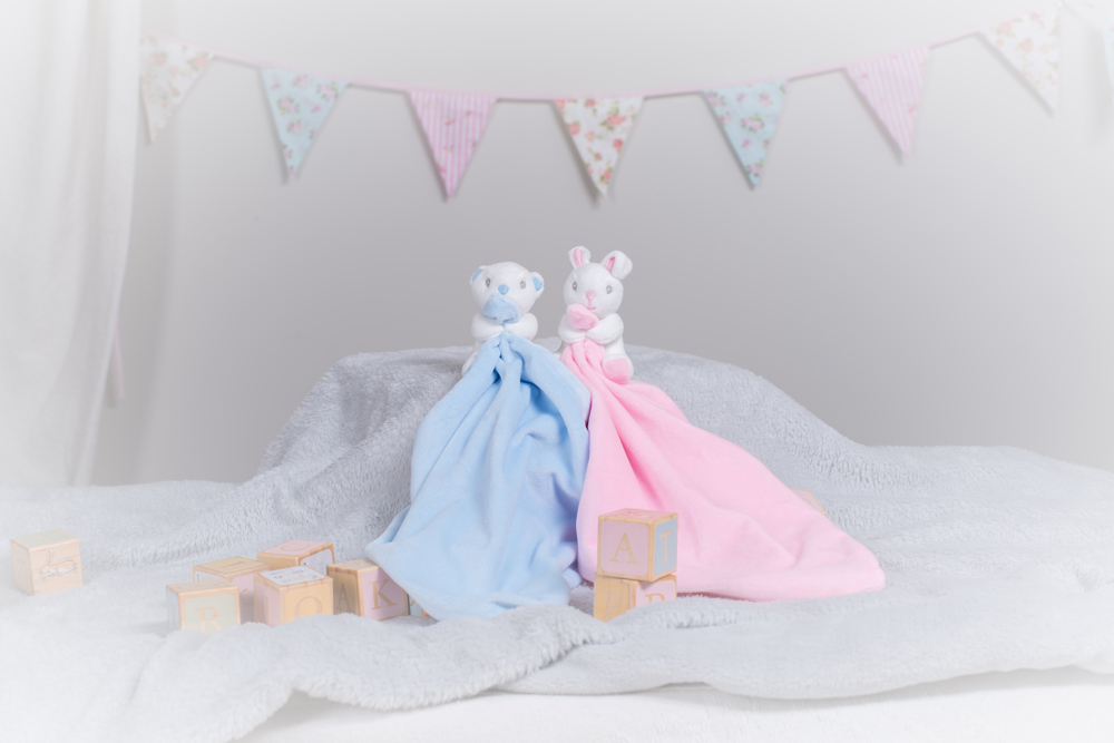 Baby Knuffeldoekje met rammelaar