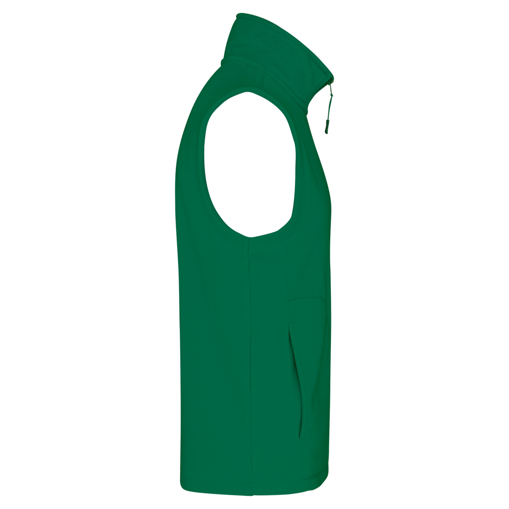 K913 - Bodywarmer van microfleece heren