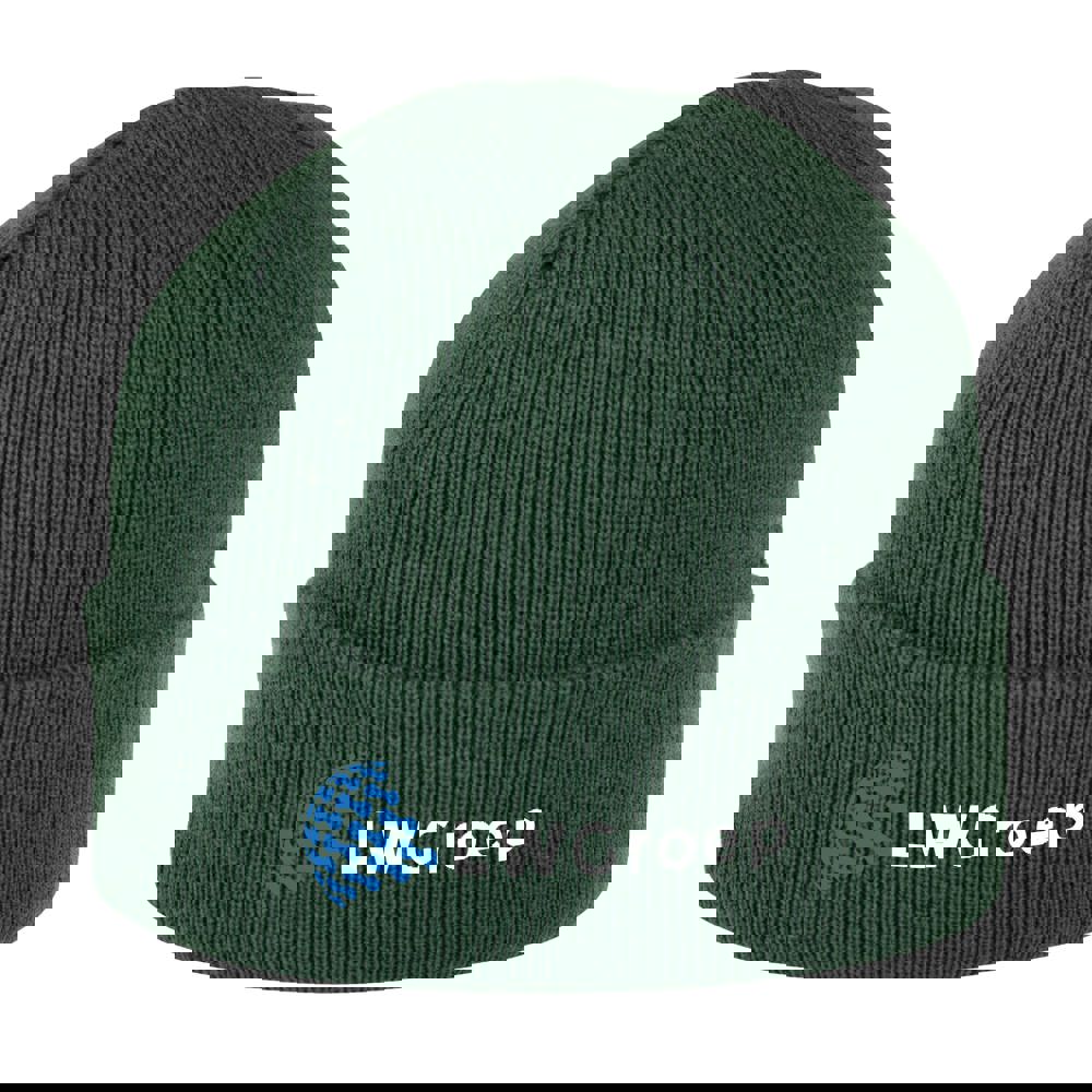 Beanie With Brim - Flessengroen