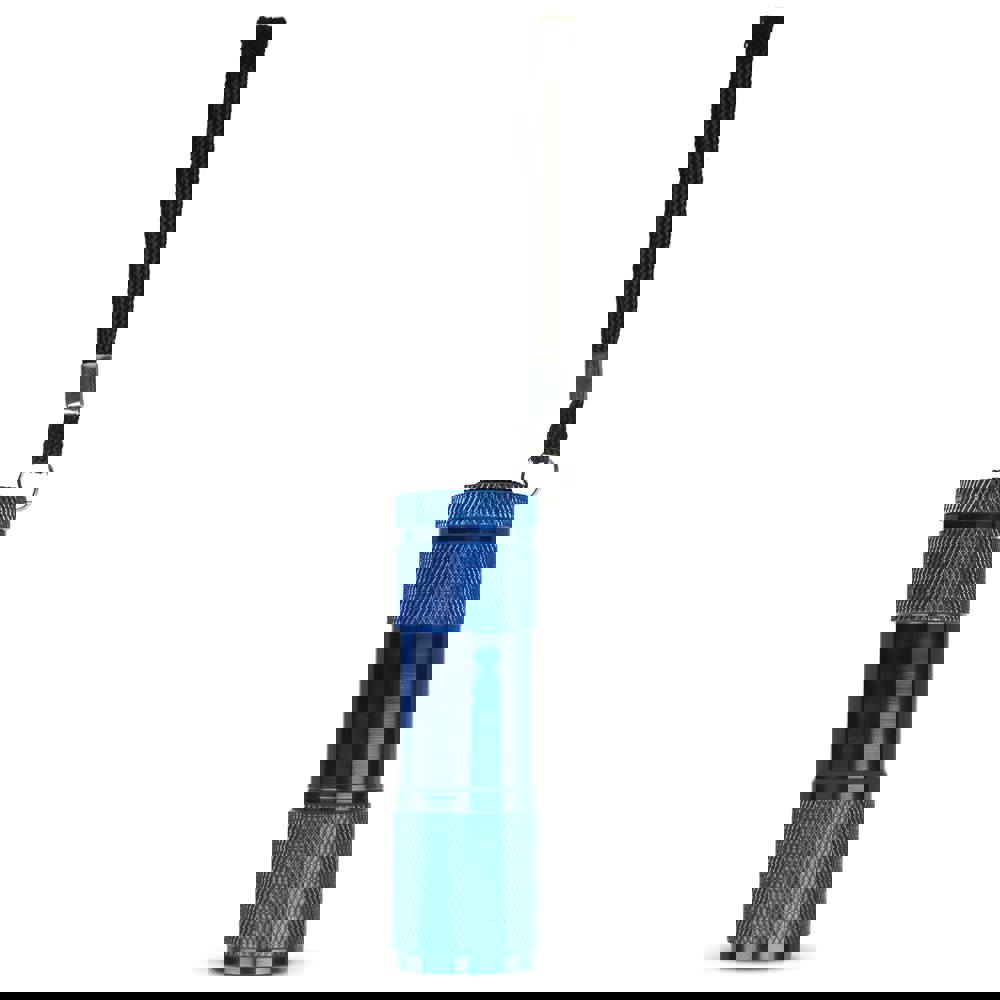 Aluminium zaklamp LED - blauw