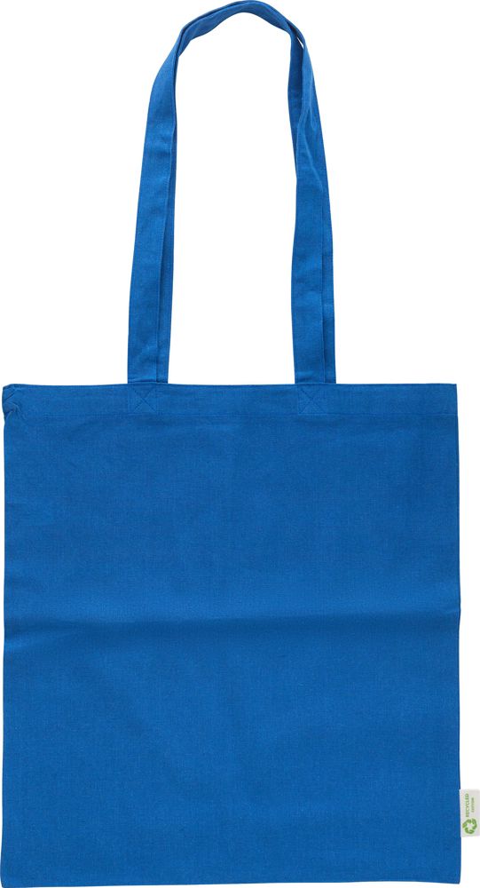 Gerecyclede katoenen boodschappentas (120 gsm) Cassiopeia - blauw