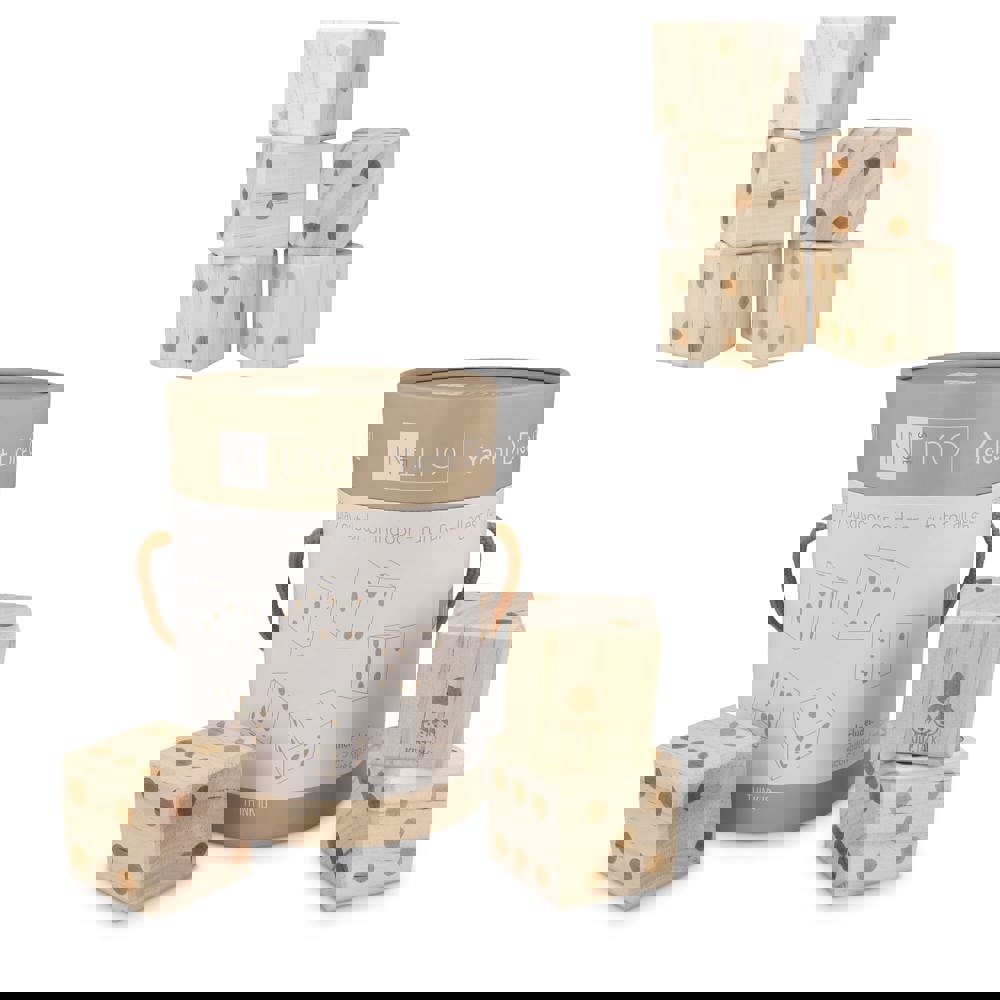 InSideOut Reuze houten dobbelsteen spel