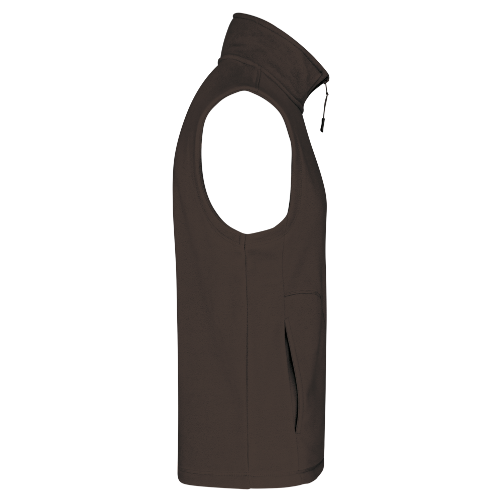 K913X - Bodywarmer van microfleece heren