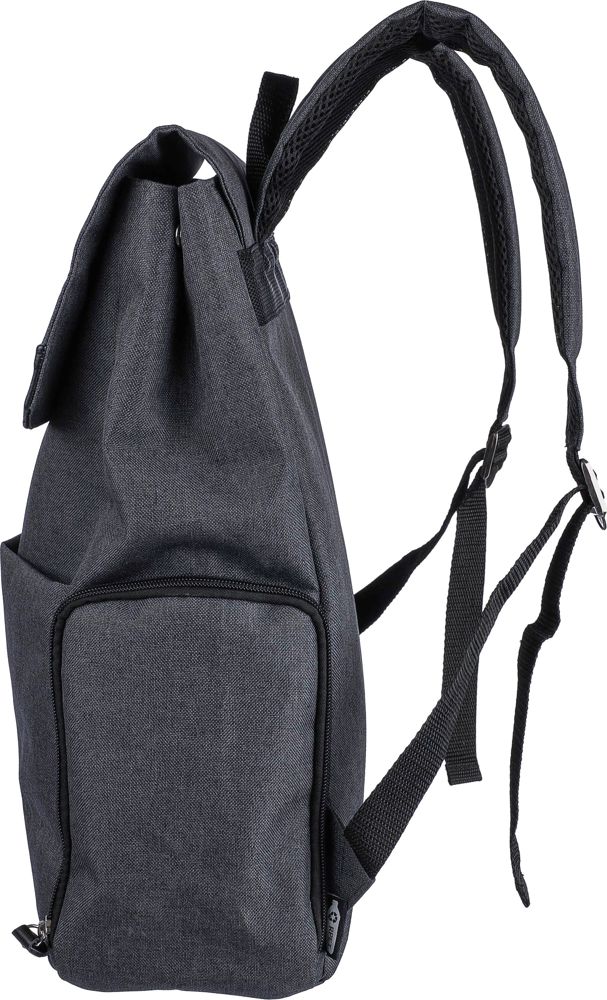 600D polyester canvas 15 inch laptop rugzak Dennis