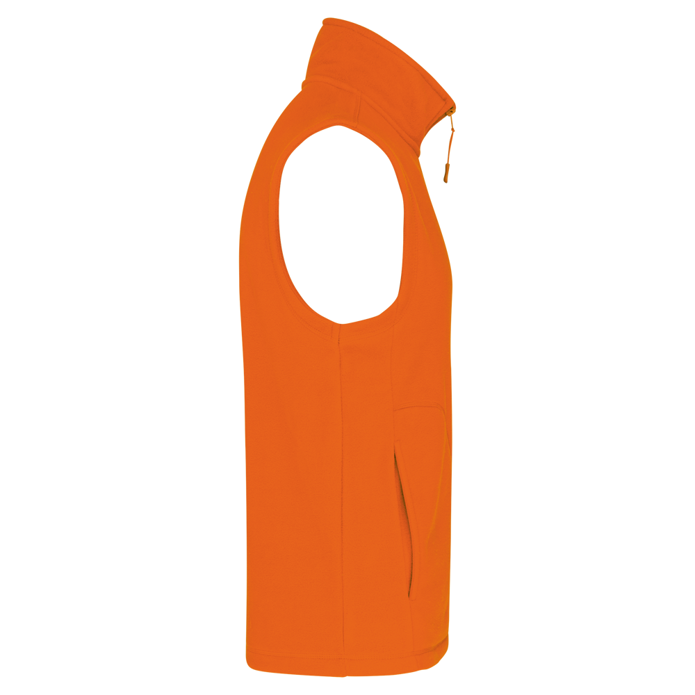 K913 - Bodywarmer van microfleece heren