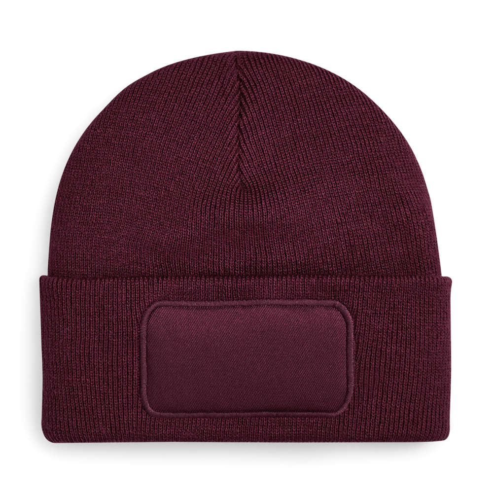 B445 - Original Patch Beanie - Burgundy