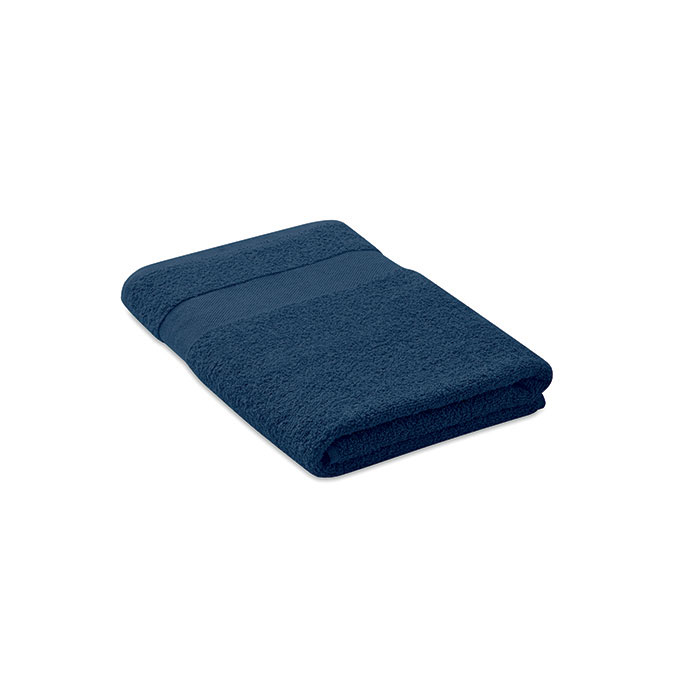 PERRY - Handdoek organisch 140x70 - Blauw
