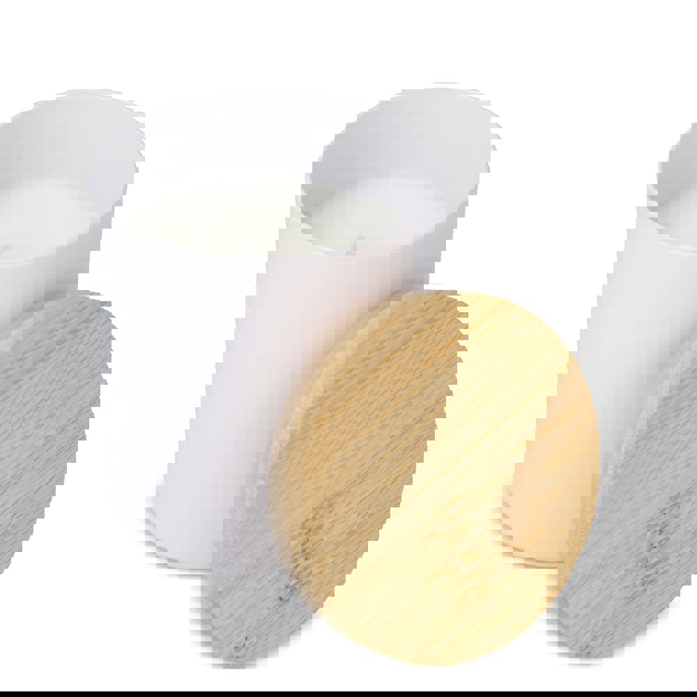 Bhakti plantaardige geurkaars in gerecycled aluminium potje