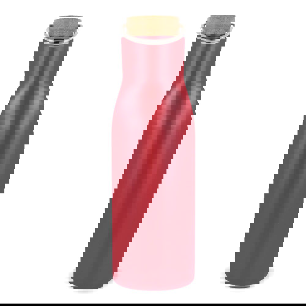 Thermo fles met bamboe deksel 500ml