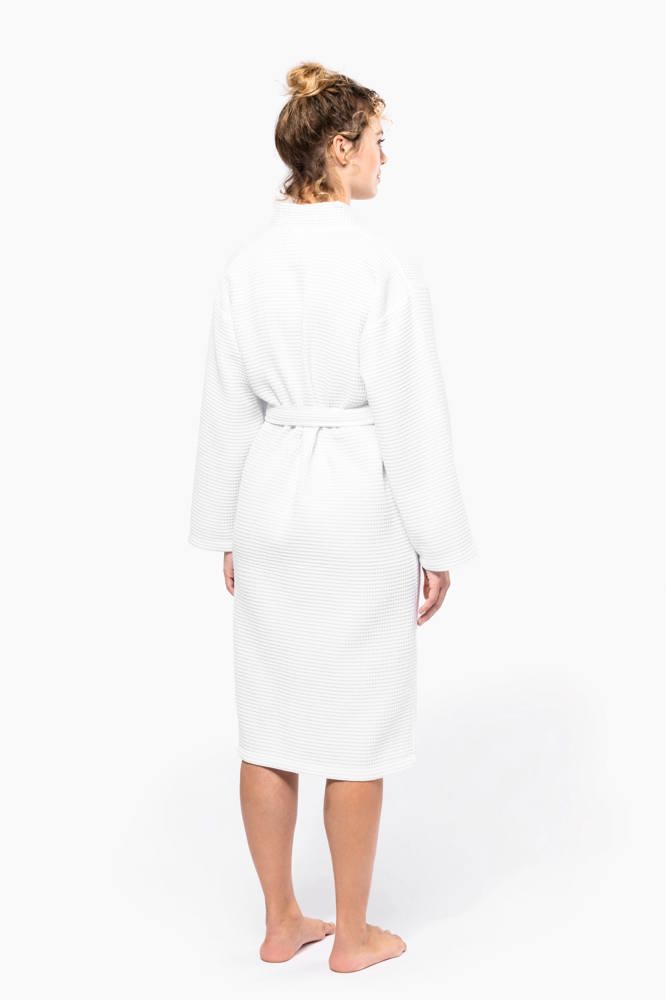 K122 - Kimono Badjas Honinggraatstructuur