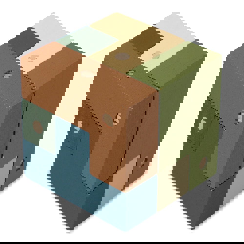 InSideOut FSC Houten Kubus think iq puzzel