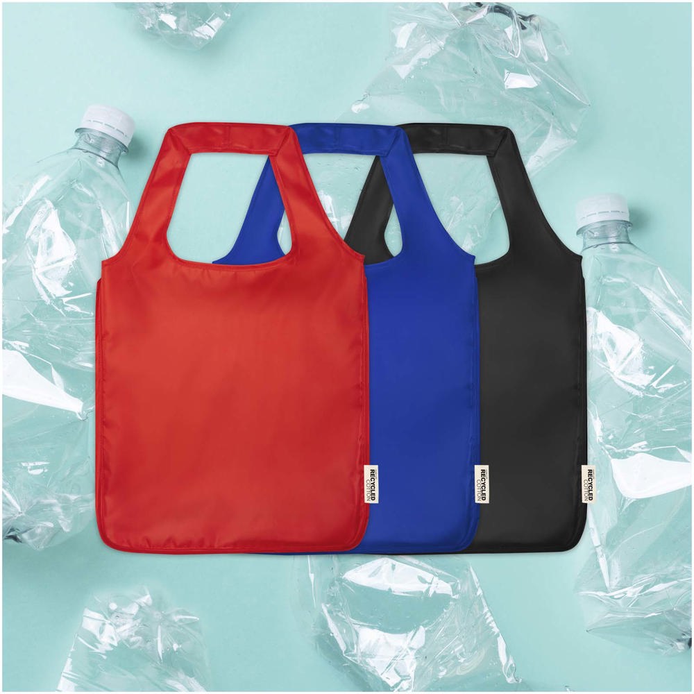 Ash RPET grote opvouwbare draagtas 14L