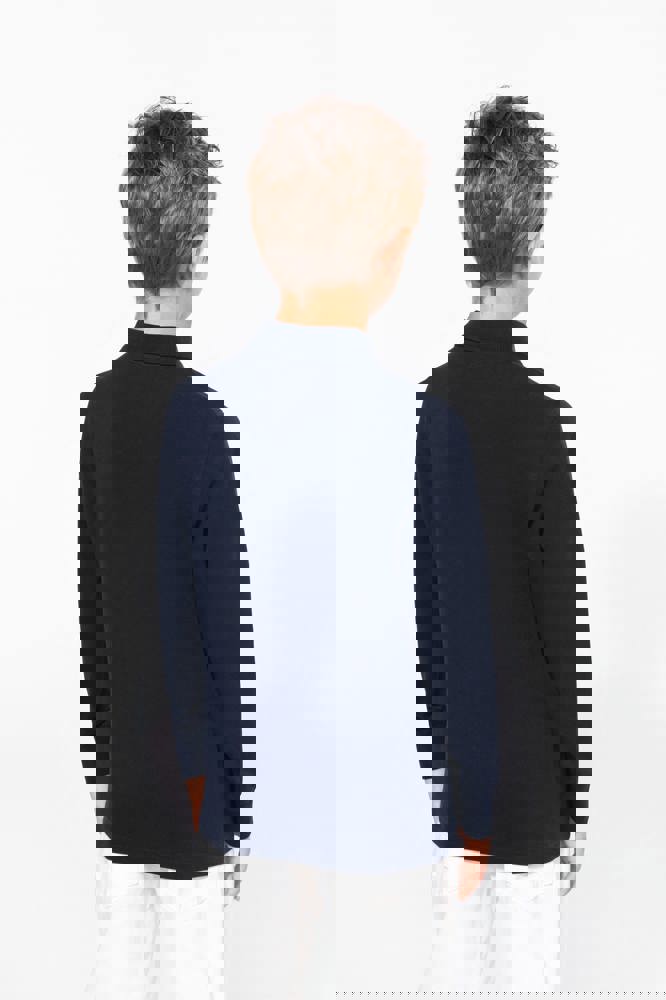 K269 - Kinderpolo lange mouwen