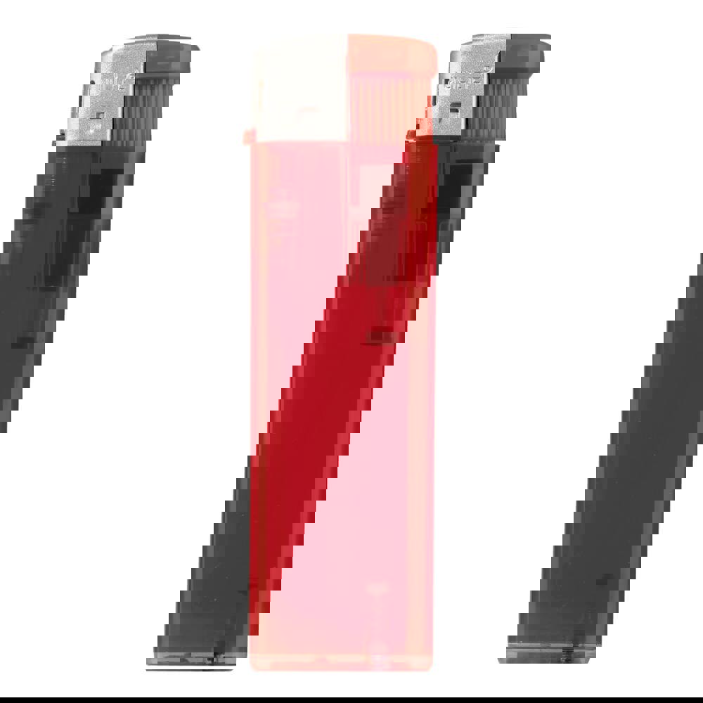 Aansteker Torpedo transparant - Transparant / Rood