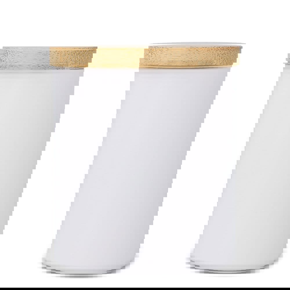 Bhakti plantaardige geurkaars in gerecycled aluminium potje