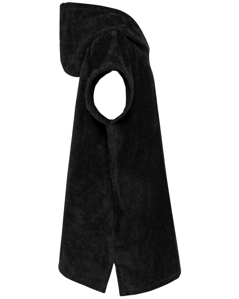 PA582 - Kinderponcho met capuchon van badstof