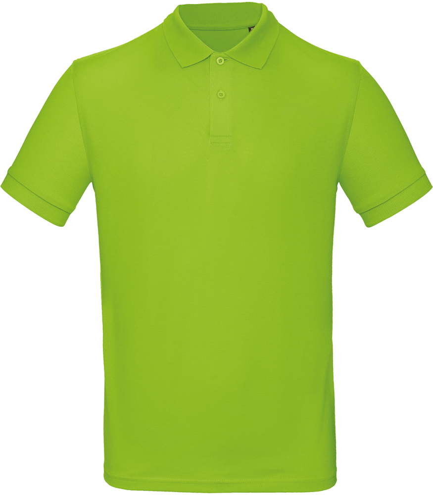 - Men's organic polo shirt - Orchid Green