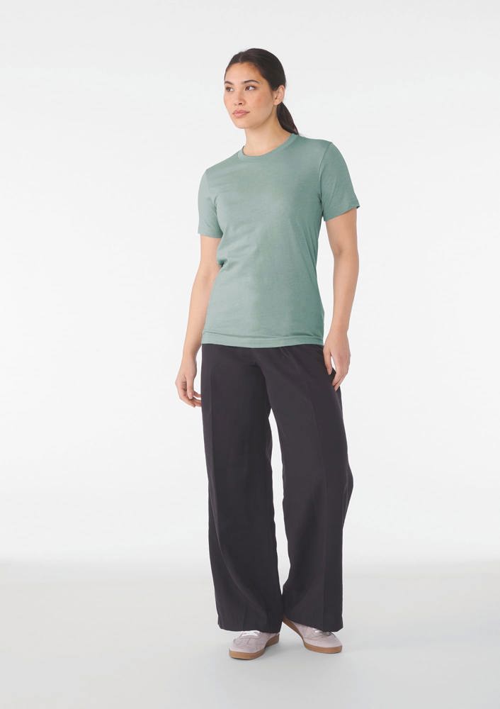 BE3001CVC - Heather jersey T-shirt met korte mouwen