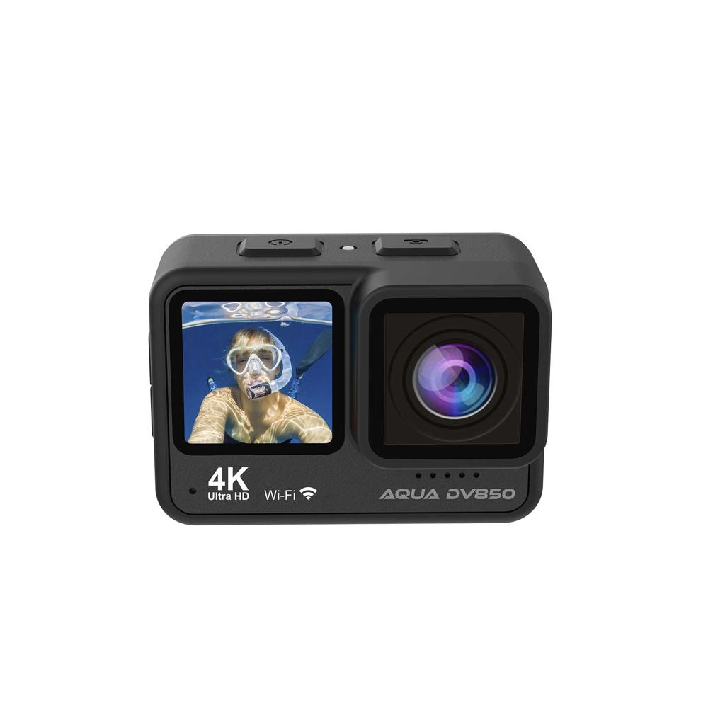 Prixton DV850 Aqua 4K actiecamera met dubbel scherm