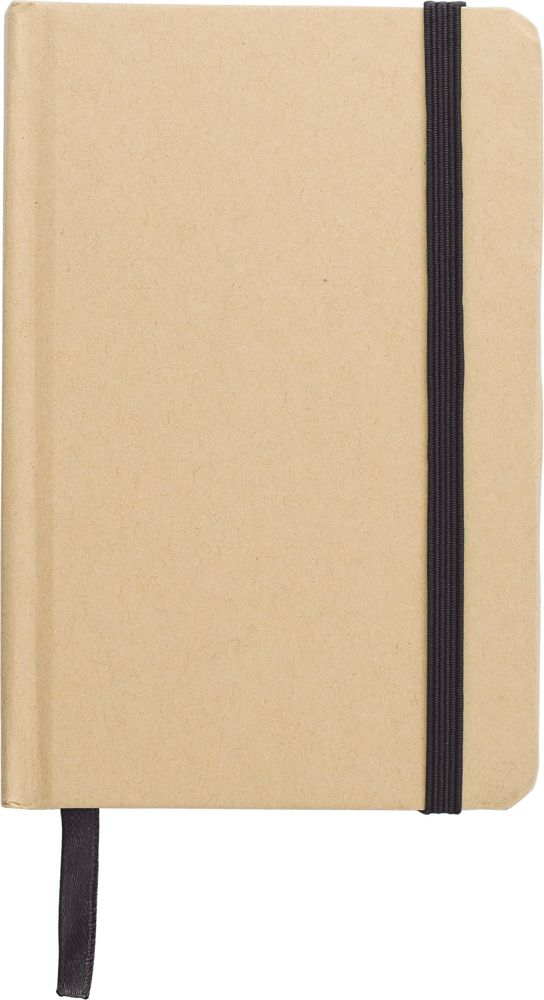 Gerecycled papieren notitieboek (A6) John — extra beeld