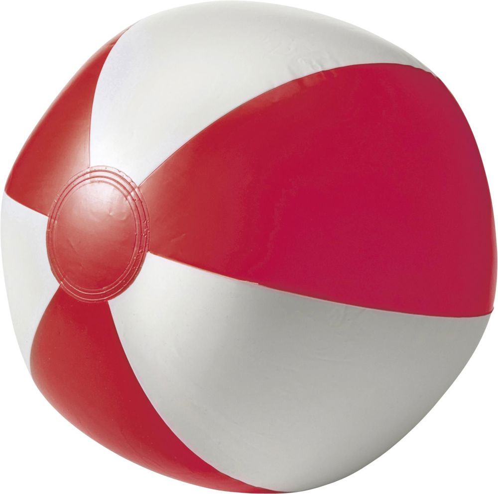 Ballon de plage gonflable en PVC Lola - Rood