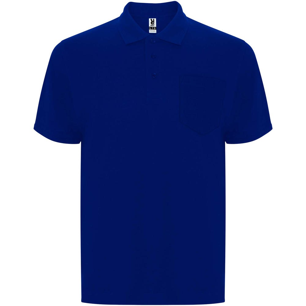 Centauro Premium unisex polo met korte mouwen - Blauw