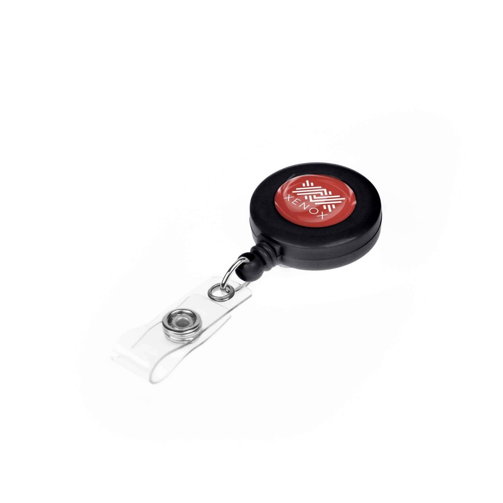 Badge Reel- Zwart