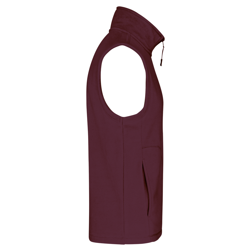 K913 - Bodywarmer van microfleece heren