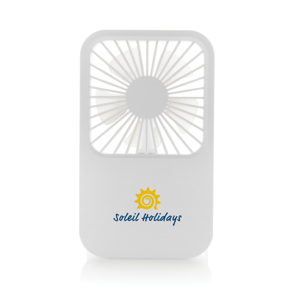 Aervina RCS rplastic herlaadbare bureauventilator