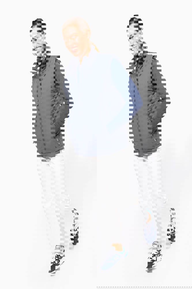 K6118 - Met fleece gevoerde bodywarmer