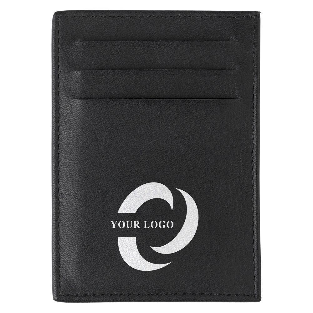 Leren creditcard portemonnee Logan