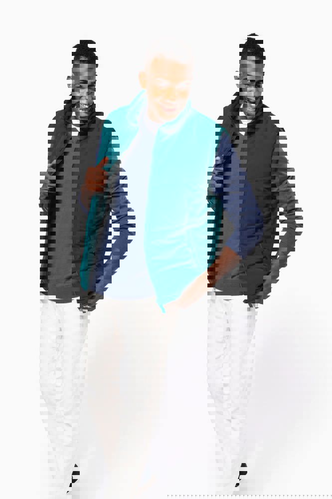 K6118 - Met fleece gevoerde bodywarmer