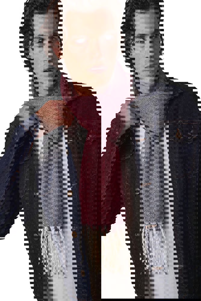 KP434 - Sjaal met franjes