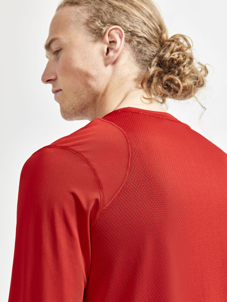 Craft - ADV Essence LS Tee M Bright Red S