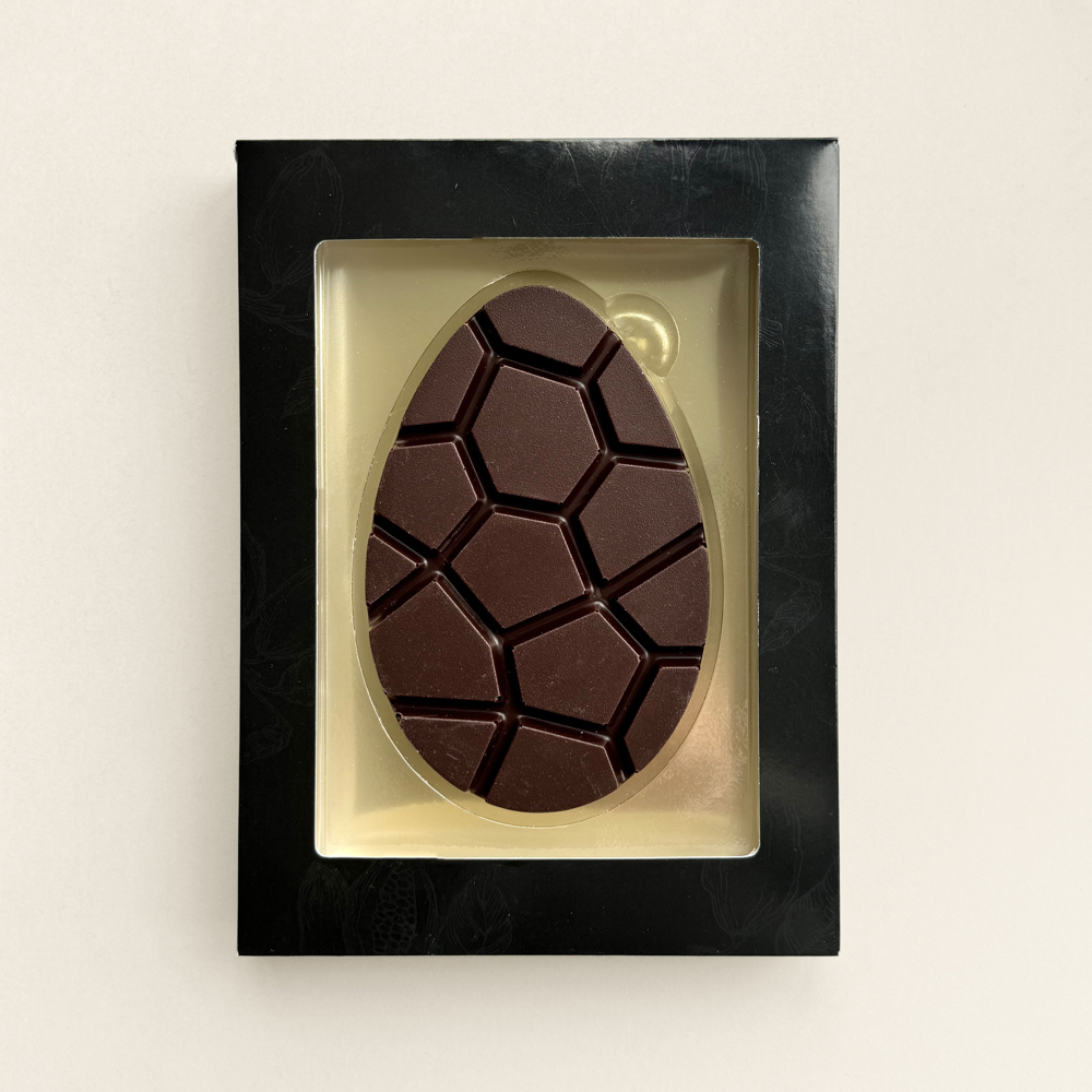 Chocolade paasei | puur | geschenkdoos | 95g